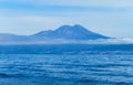 Volcano in Chile, The Ring of Fire Royalty Free Stock Photo